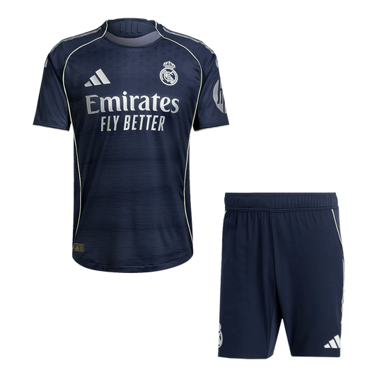 Real Madrid Away Player Version Kit - Jersey+Shorts 2025/26