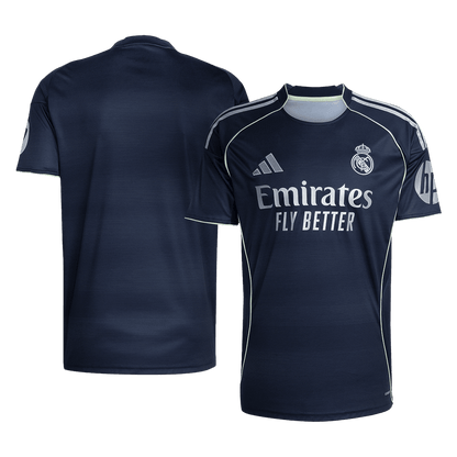 Camiseta de visitante del Real Madrid 2025/26 azul marino