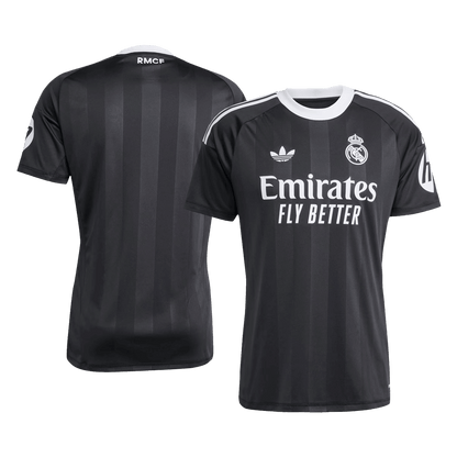 Real Madrid Goalkeeper Soccer Jersey 2025/26 Black