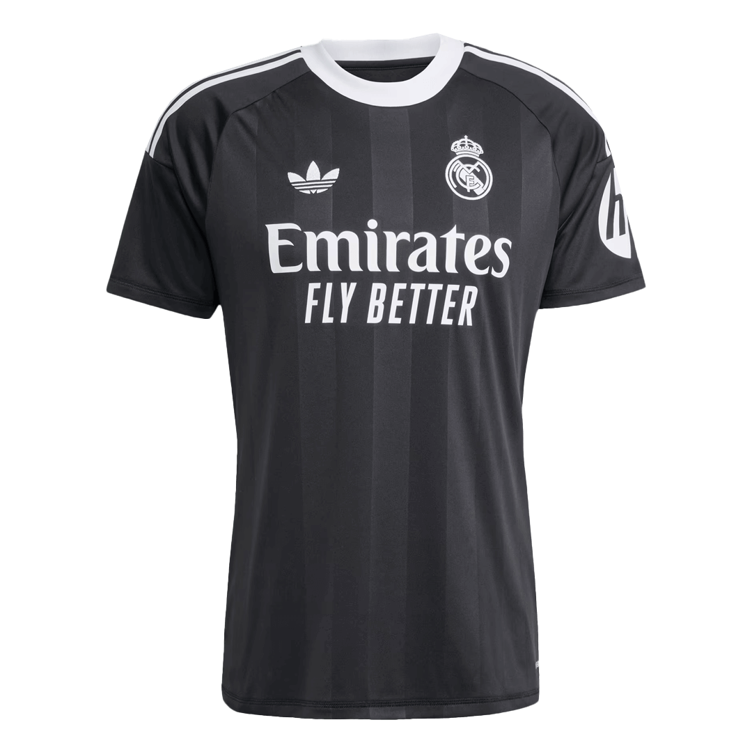 Real Madrid Goalkeeper Soccer Jersey 2025/26 Black