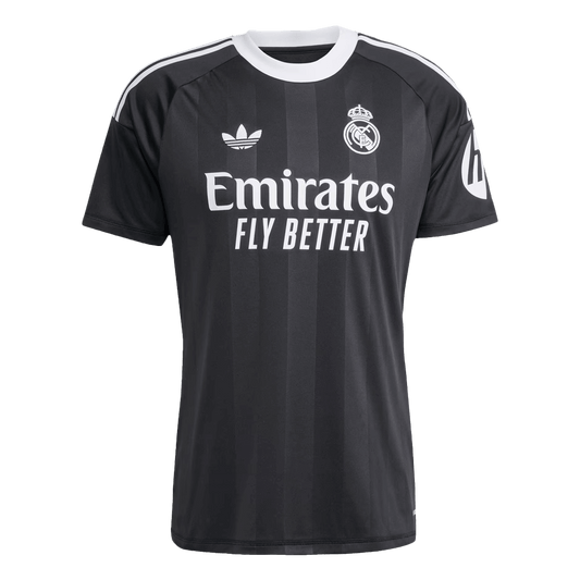 Real Madrid Goalkeeper Soccer Jersey 2025/26 Black