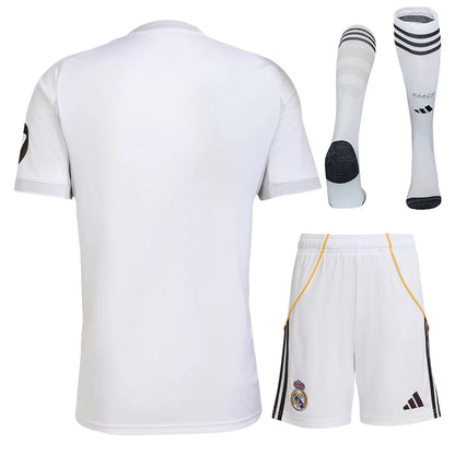 Tenue complète domicile du Real Madrid - Maillot + Short + Chaussettes 2025/26