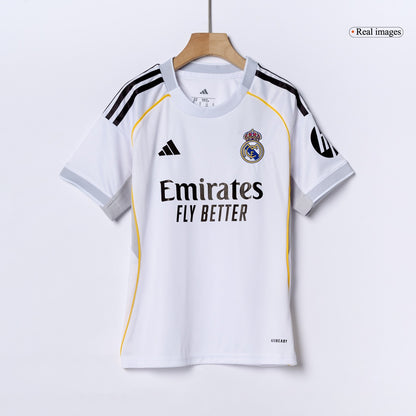 Tenue domicile Real Madrid enfant - Maillot + Short 2025/26
