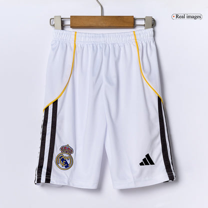 Tenue domicile Real Madrid enfant - Maillot + Short 2025/26