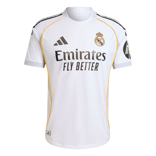 Real Madrid Home Player Version Soccer Jersey 2025/26 White