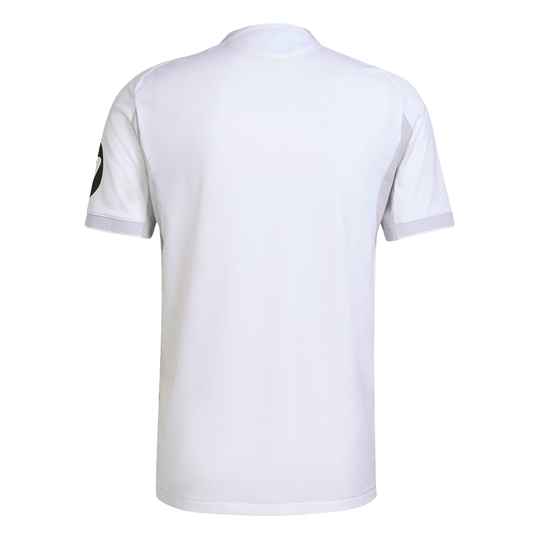 Camiseta de fútbol del Real Madrid, versión jugador local, temporada 2025/26, blanca