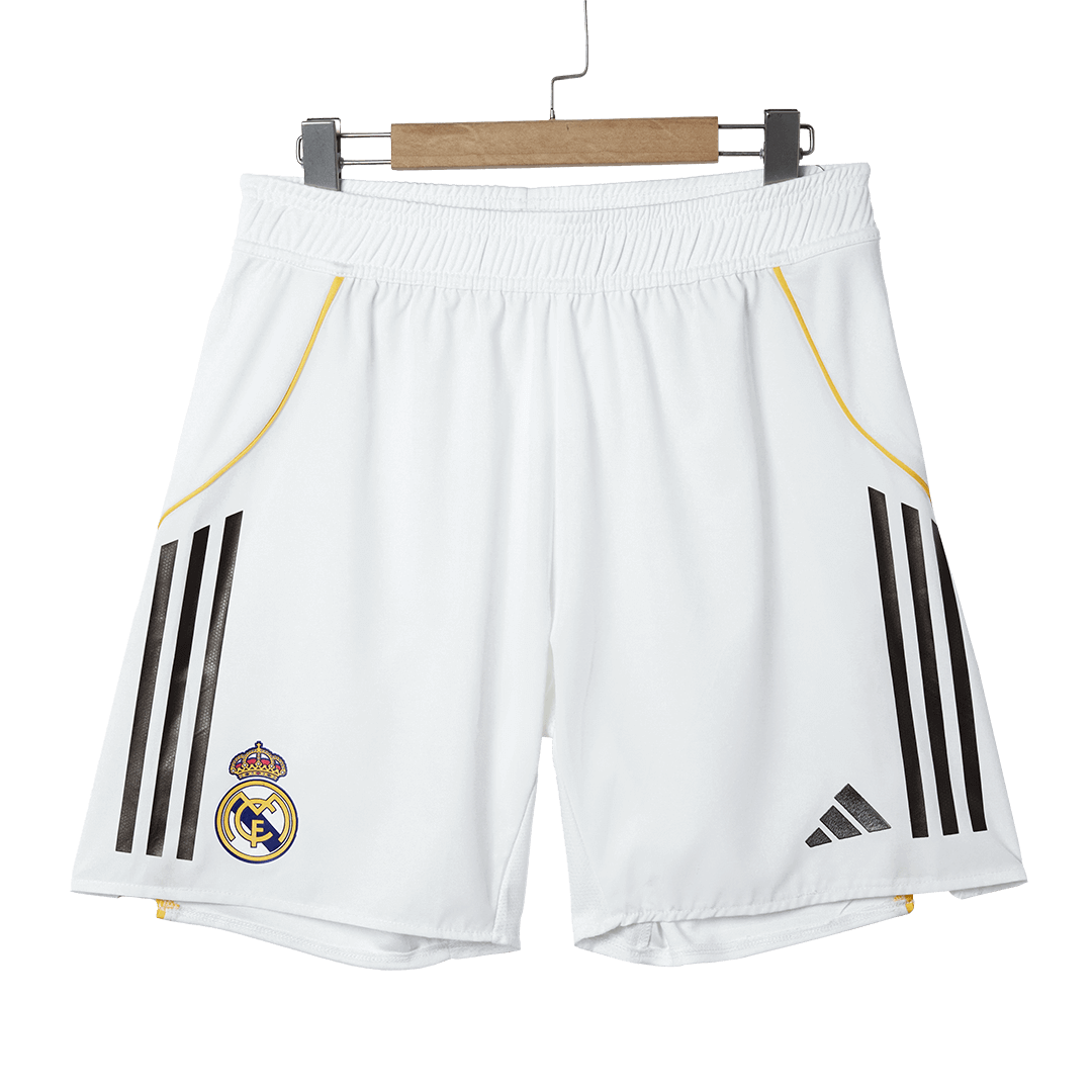 Pantalón corto de fútbol Real Madrid versión jugador local 2025/26