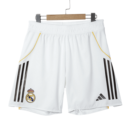 Pantalón corto de fútbol Real Madrid versión jugador local 2025/26