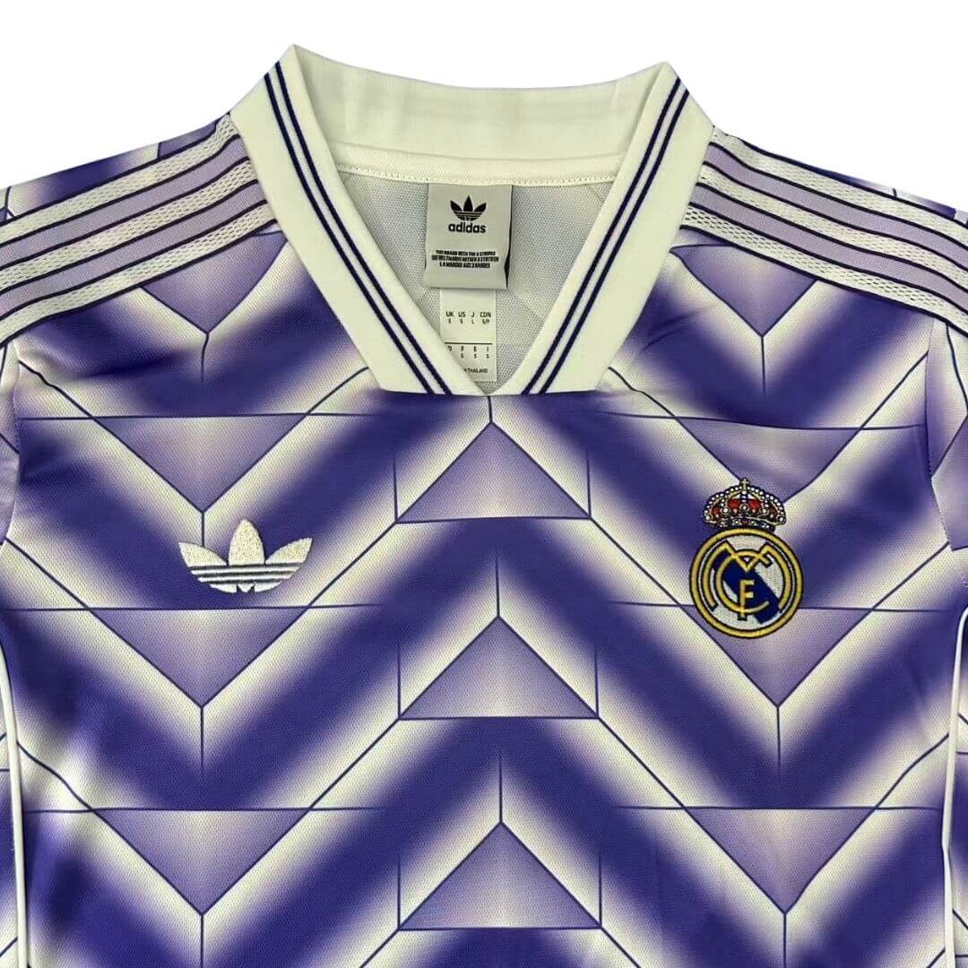 Real Madrid Lifestyler Purple Jersey 2025/26