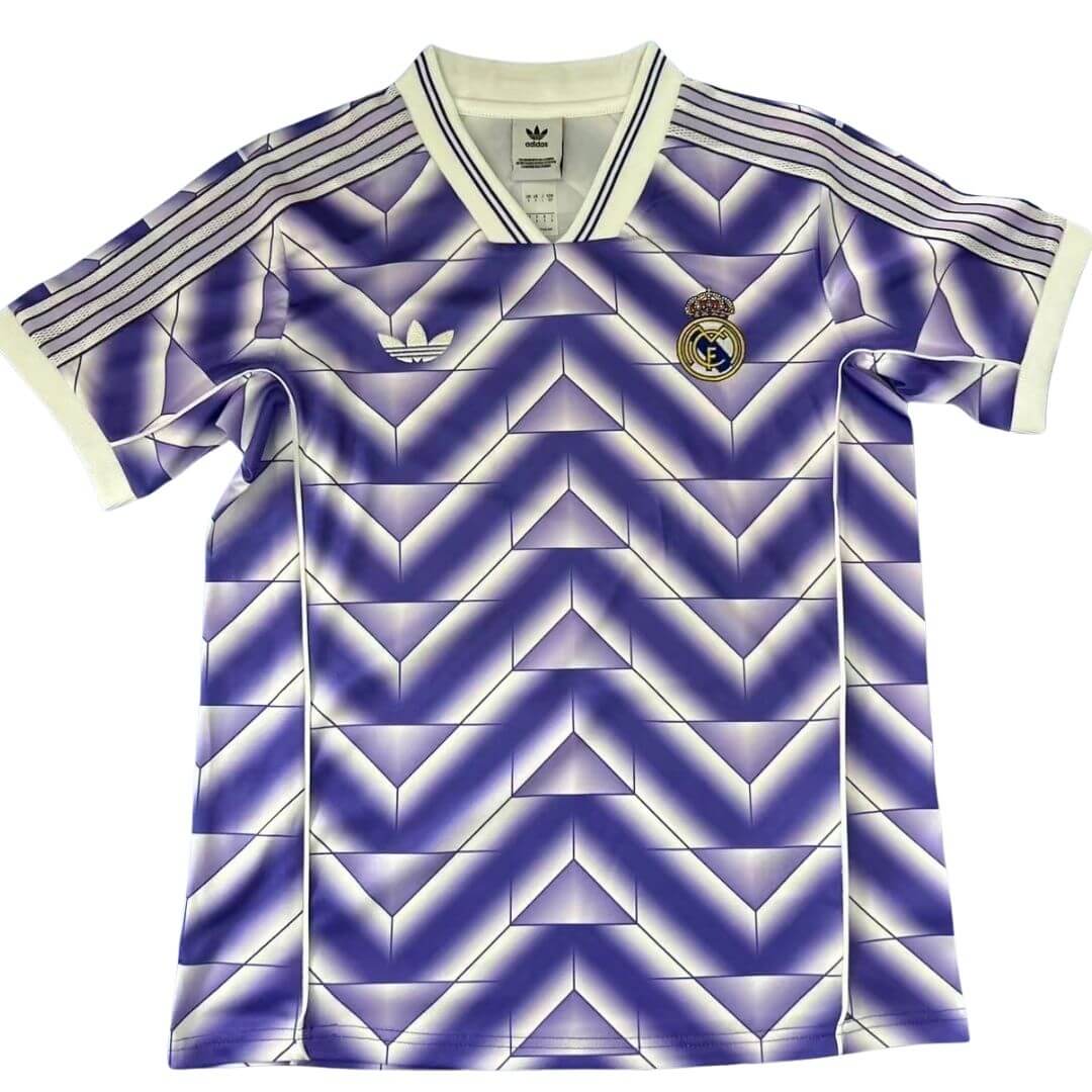 Real Madrid Lifestyler Purple Jersey 2025/26