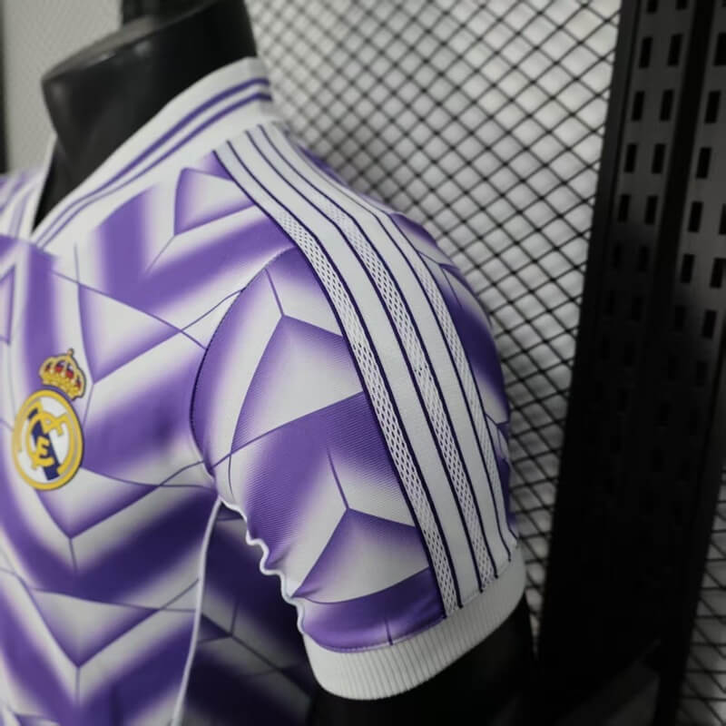 Real Madrid Lifestyler Purple Jersey Player Version