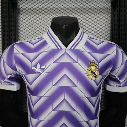 Real Madrid Lifestyler Purple Jersey Player Version
