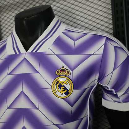Real Madrid Lifestyler Purple Jersey Player Version