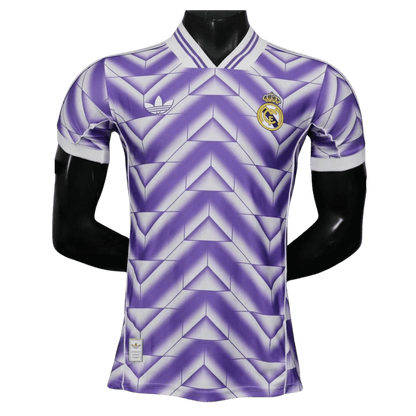 Real Madrid Lifestyler Purple Jersey Player Version