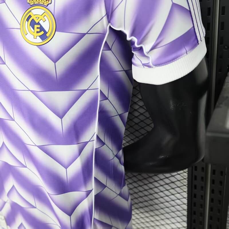 Real Madrid Lifestyler Purple Jersey Player Version