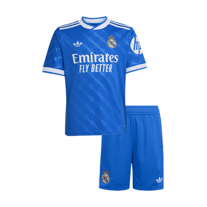 Kid's Real Madrid Third Away Kit - Jersey+Shorts 2025/26
