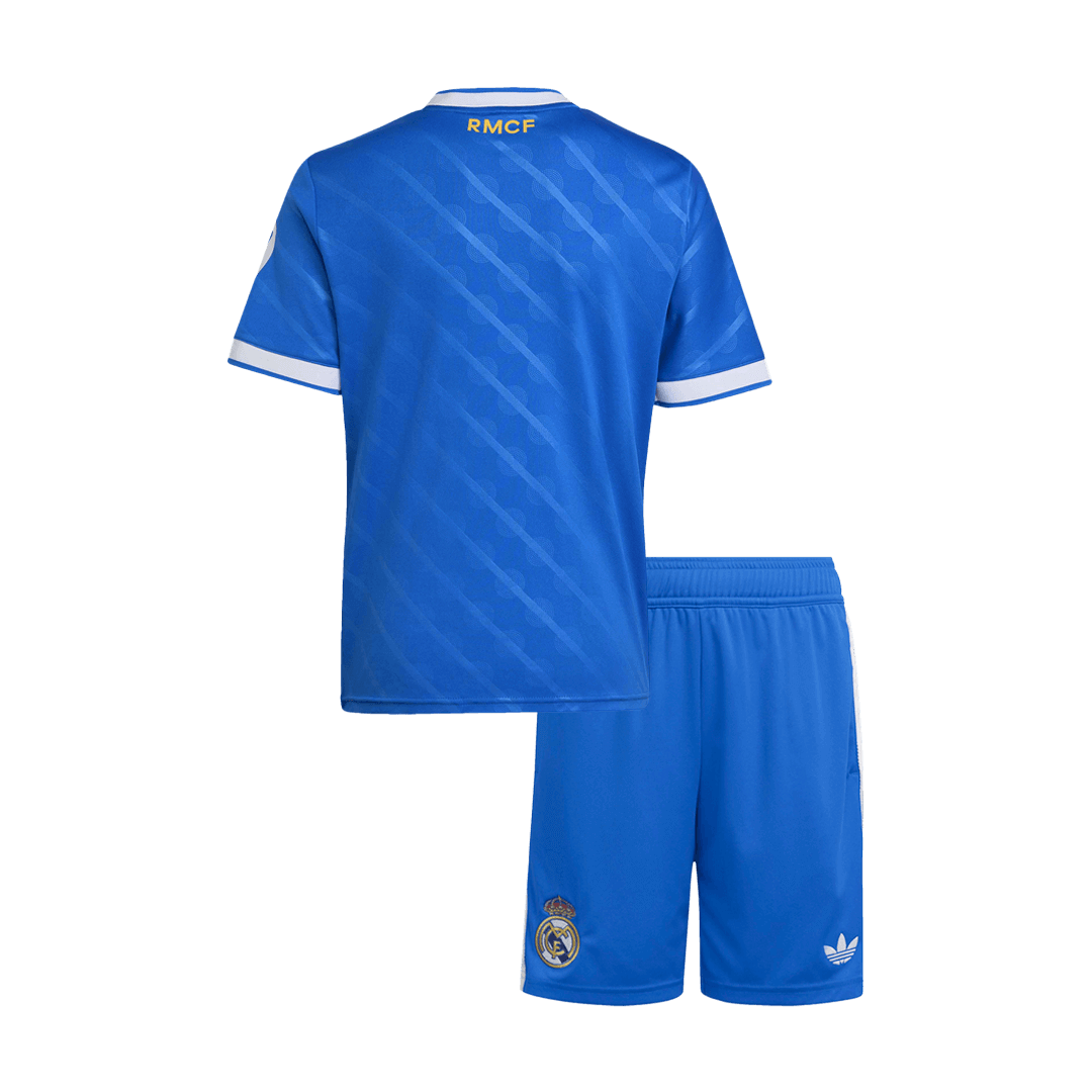 Kid's Real Madrid Third Away Kit - Jersey+Shorts 2025/26