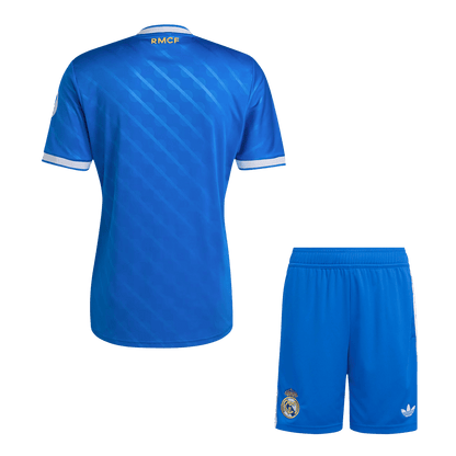 Tercera equipación visitante del Real Madrid - Camiseta + Pantalón corto 2025/26