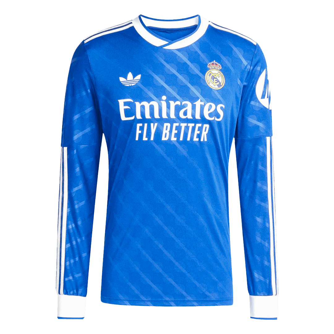Real Madrid Third Away Long Sleeve Jersey 2025/26