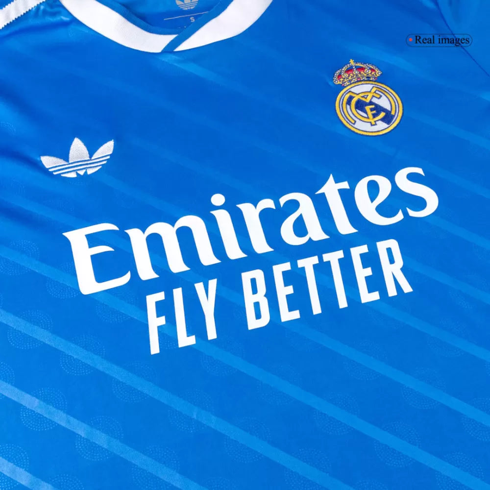 Real Madrid Third Away Long Sleeve Jersey 2025/26