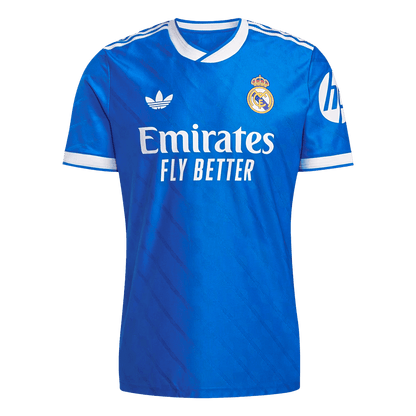 Camiseta de fútbol del Real Madrid, tercera equipación visitante, número 5, temporada 2025/26