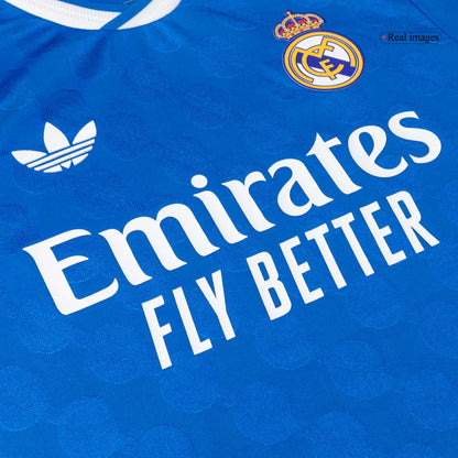 Camiseta de fútbol del Real Madrid, tercera equipación visitante, número 5, temporada 2025/26