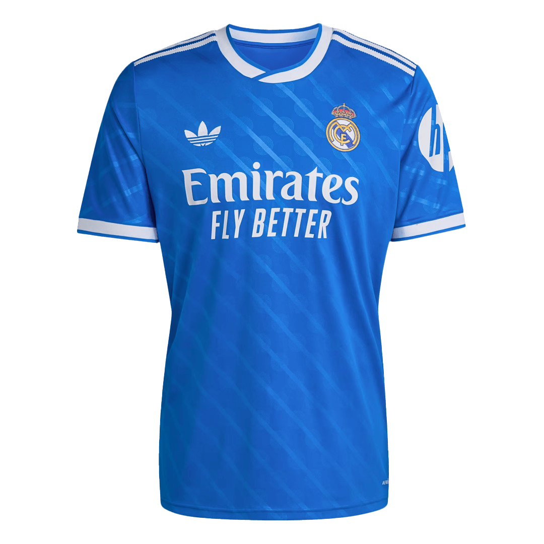 Tercera equipación visitante del Real Madrid 2025/26