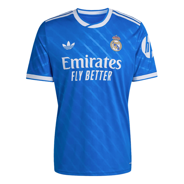 Tercera equipación visitante del Real Madrid 2025/26