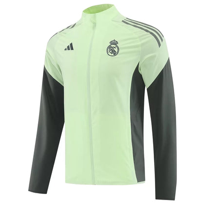 Real Madrid Windbreaker Jacket Green 2025/26