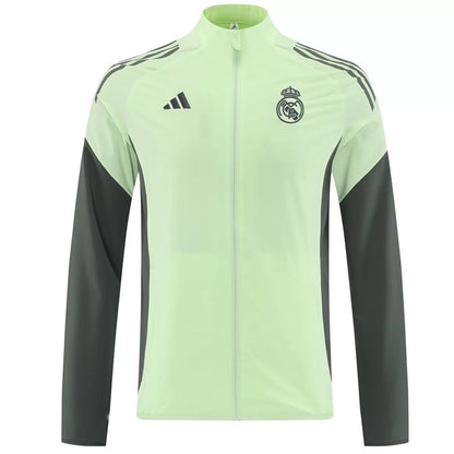 Real Madrid Windbreaker Jacket Green 2025/26