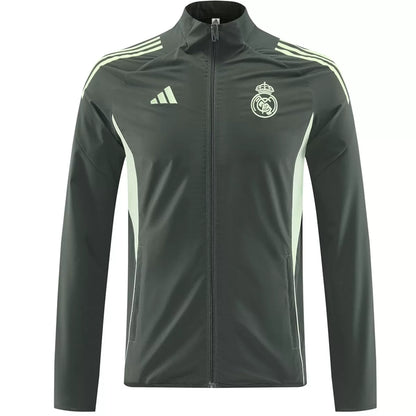 Real Madrid Windbreaker Jacket Green 2025/26