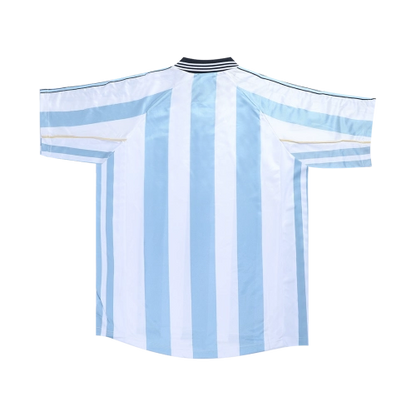 ORTEGA #10 Argentina 1998 Home Retro Football Jersey