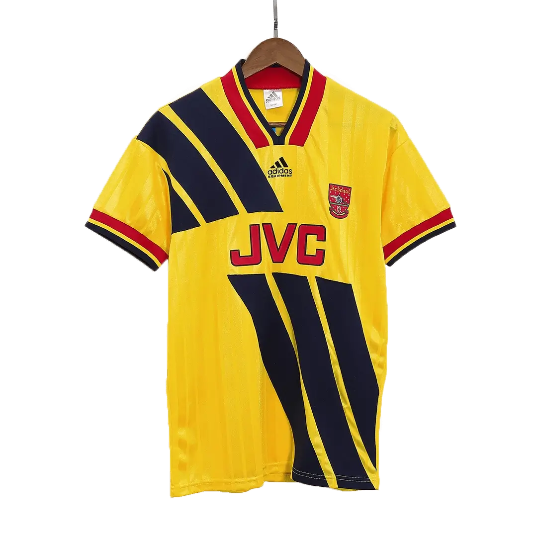 Camiseta retro de visitante del Arsenal 1993/94