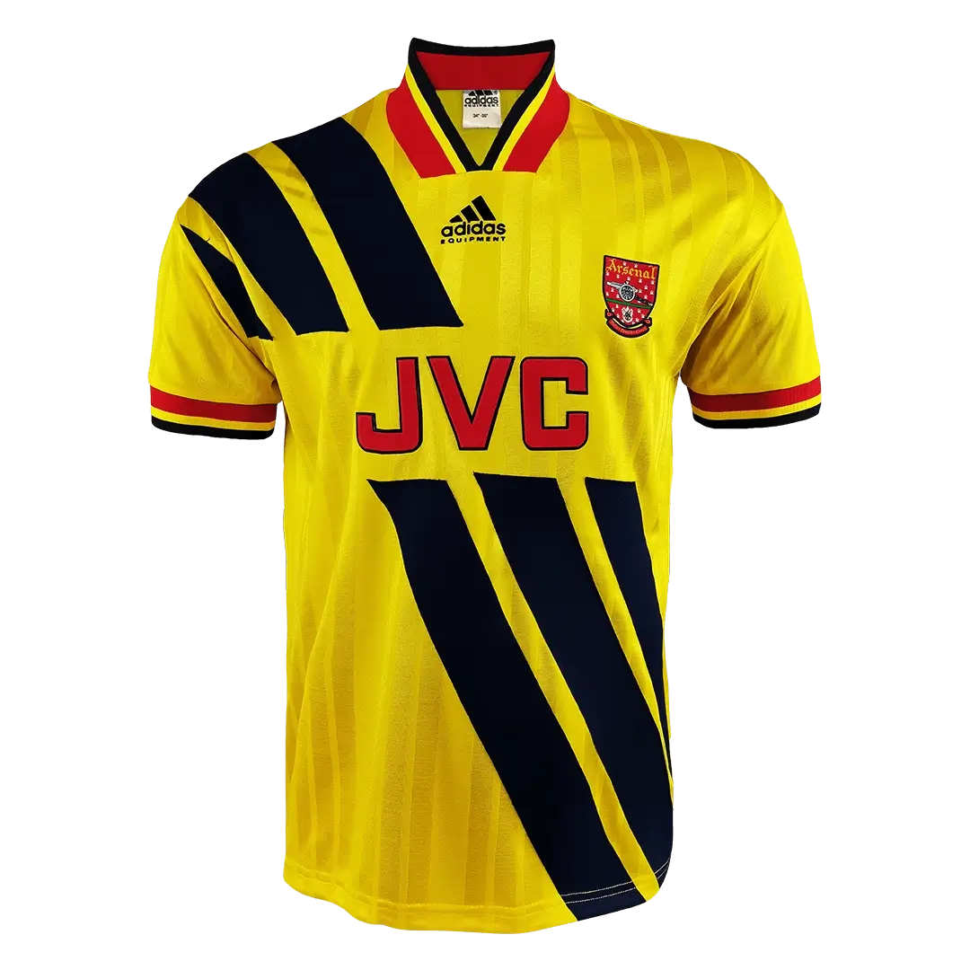 Camiseta retro de visitante del Arsenal 1993/94