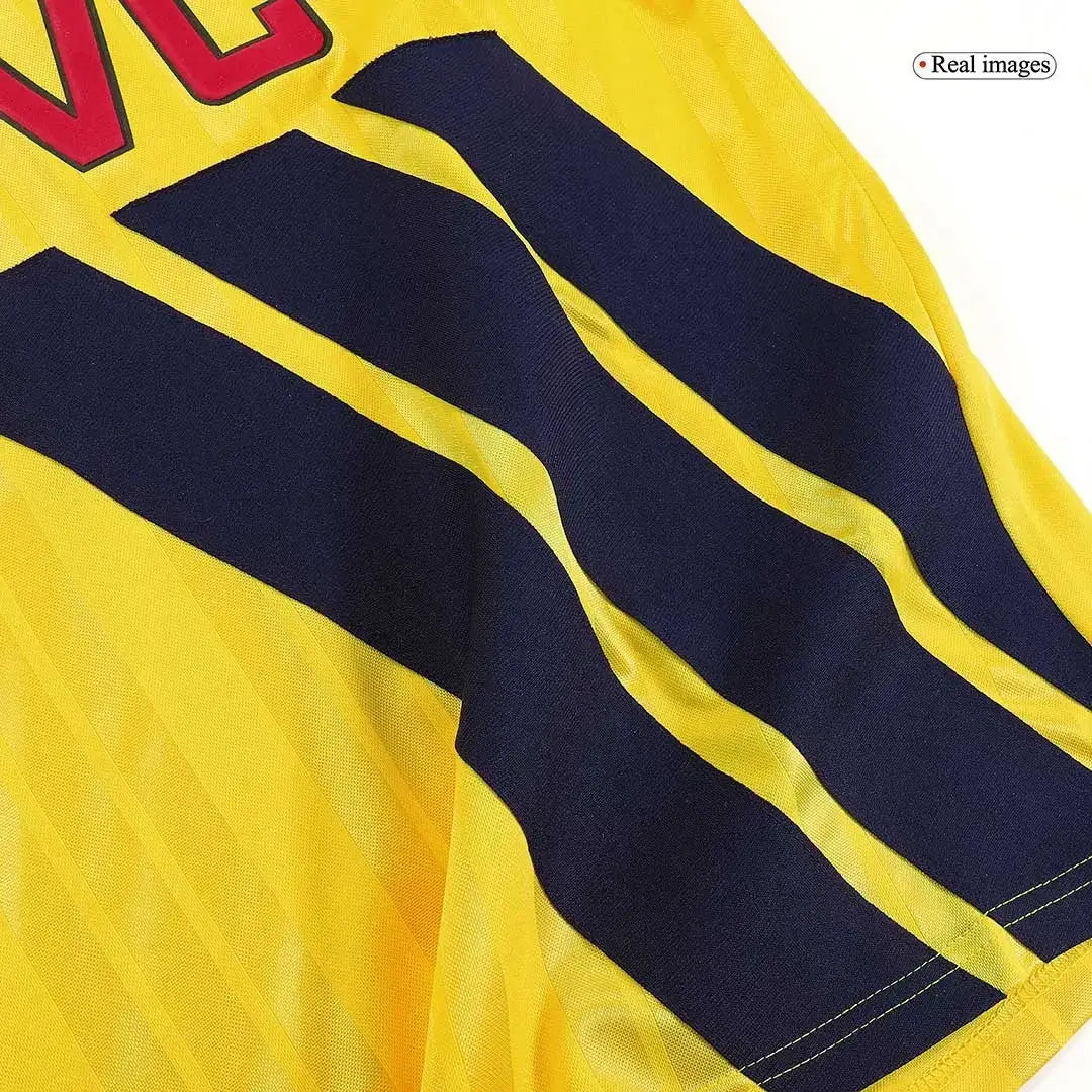 Camiseta de fútbol retro de visitante del Arsenal WRIGHT #8 1993/94