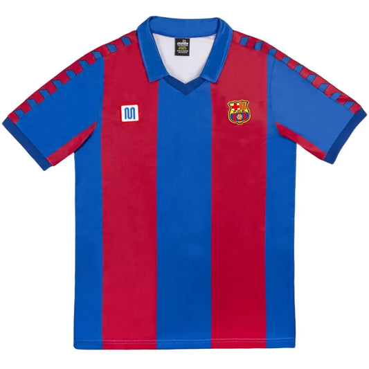 Retro Barcelona 1980/82 Home Soccer Jersey