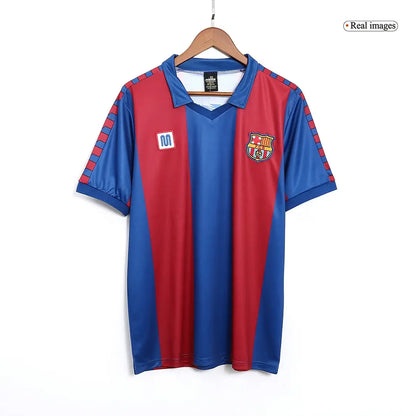 Maillot de football rétro Barcelone 1980/82 domicile