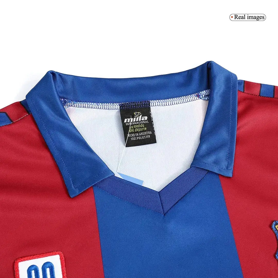 Maillot de football rétro Barcelone 1980/82 domicile