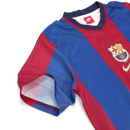 Camiseta de fútbol local retro del Barcelona 1998/99