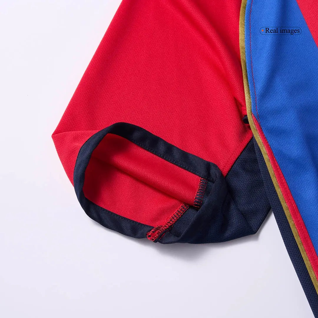 Maillot de football rétro Barcelone 2001/02 domicile