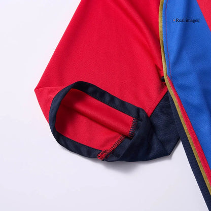 Maillot de football rétro Barcelone 2001/02 domicile