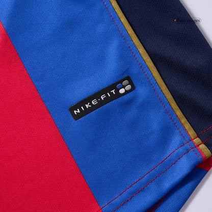 Maillot de football rétro Barcelone 2001/02 domicile