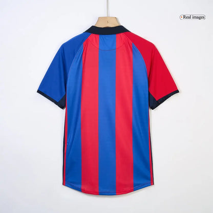 Maillot de football rétro Barcelone 2001/02 domicile