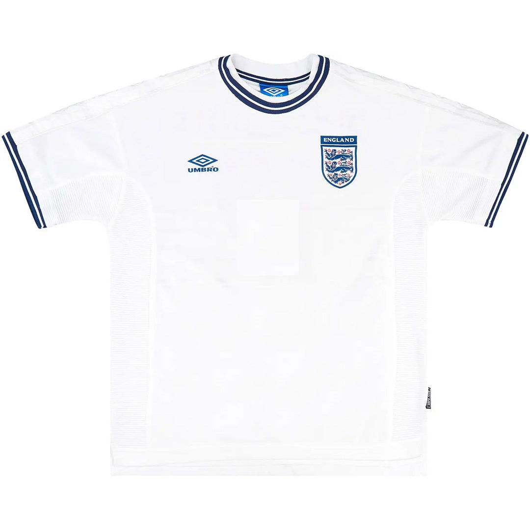 Retro England Home Soccer Jersey Euro Cup 2000