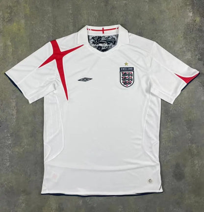 Maillot domicile rétro Angleterre 2006 de Beckham n°7