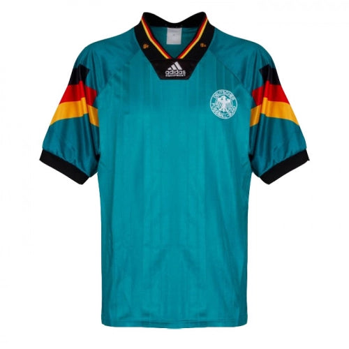Camiseta retro de fútbol de visitante de Alemania, Eurocopa 1992