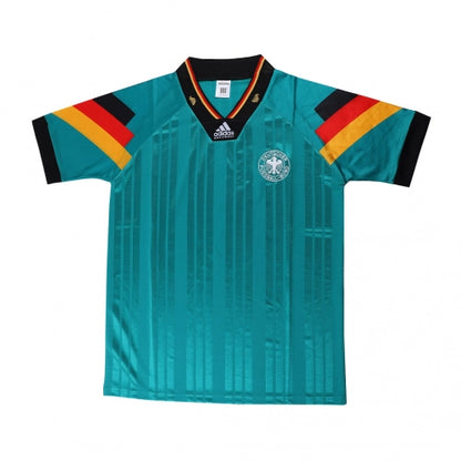 Camiseta retro de fútbol de visitante de Alemania, Eurocopa 1992