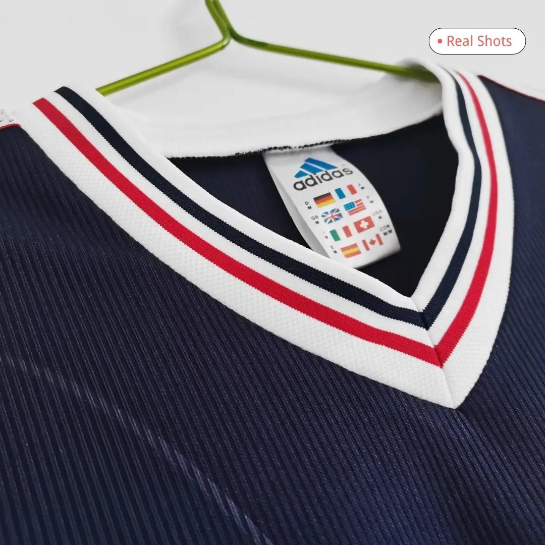 Camiseta retro de fútbol de visitante de Alemania, Copa Mundial 1994