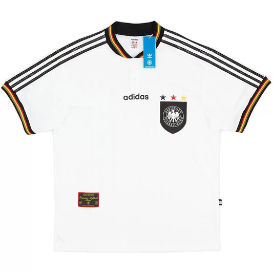 Maillot de football rétro Allemagne domicile Coupe d'Europe 1996