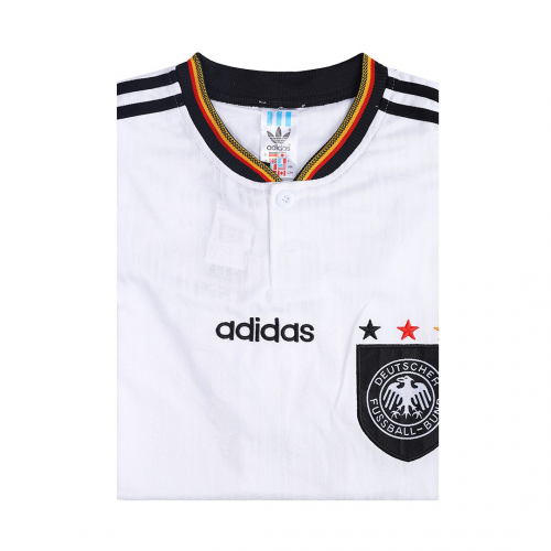 Retro Germany Home Soccer Jersey Euro Cup 1996